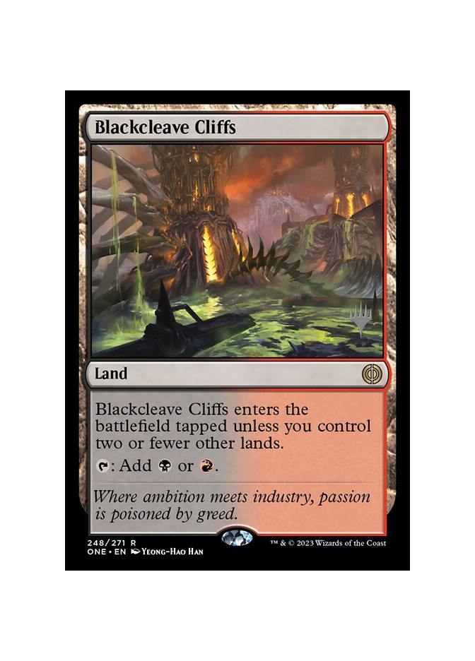 Blackcleave Cliffs - Foil