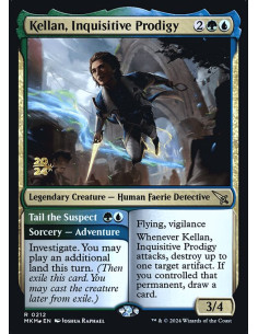 Kellan, Inquisitive Prodigy // Tail the Suspect - Foil