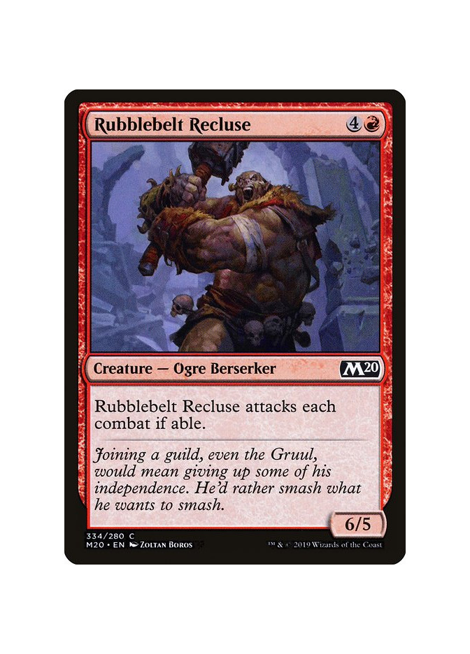 Rubblebelt Recluse