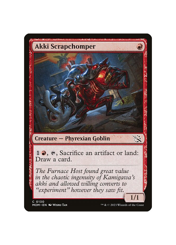 Akki Scrapchomper - Foil