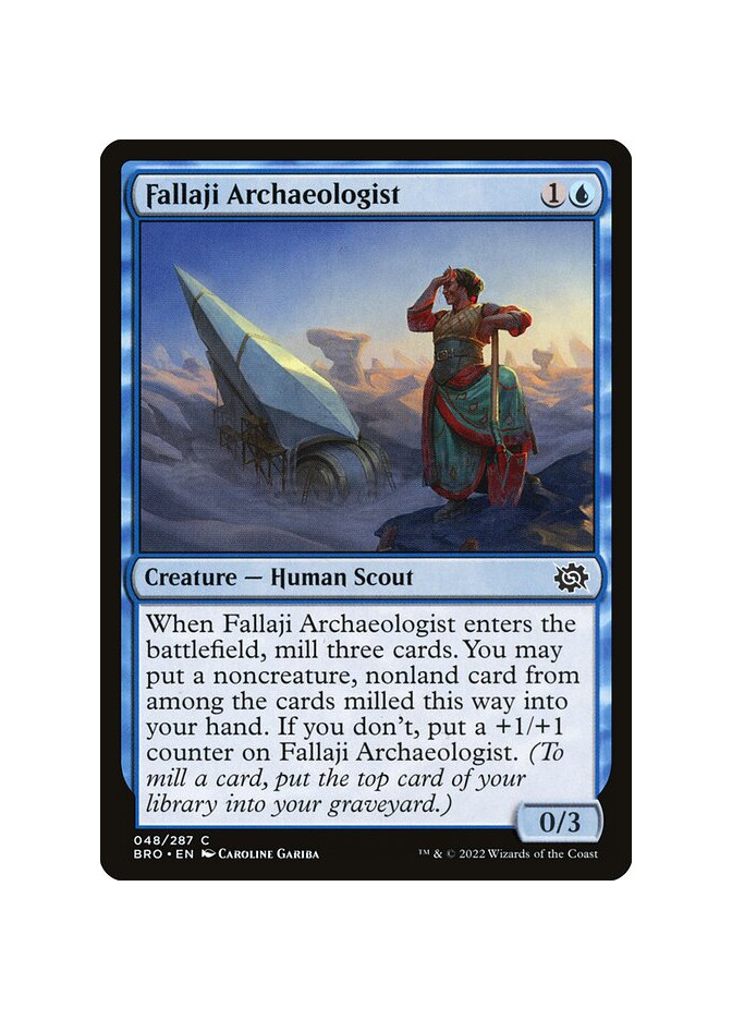 Fallaji Archaeologist - Foil