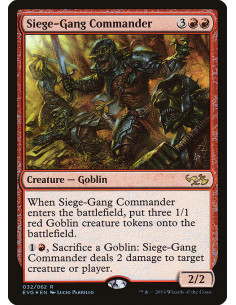 Siege-Gang Commander - Foil