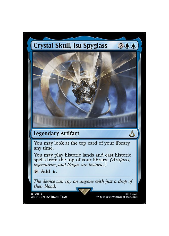 Crystal Skull, Isu Spyglass