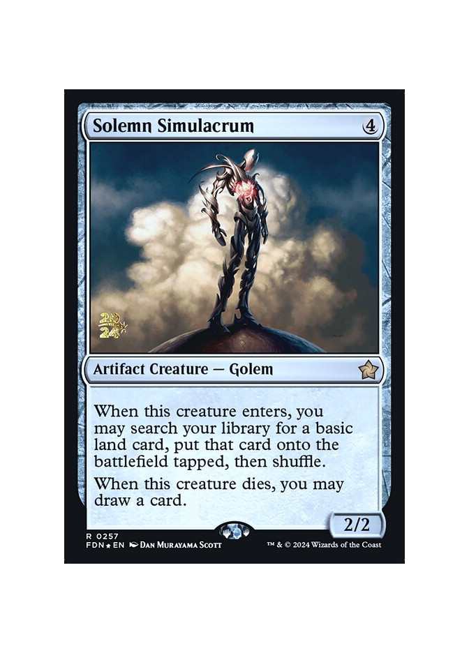 Solemn Simulacrum - Foil