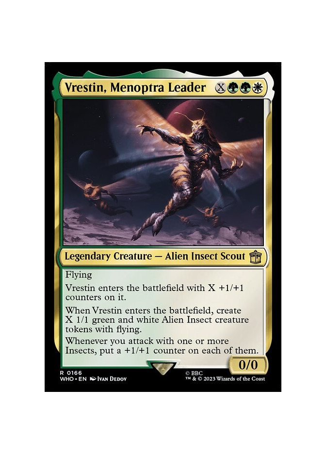 Vrestin, Menoptra Leader