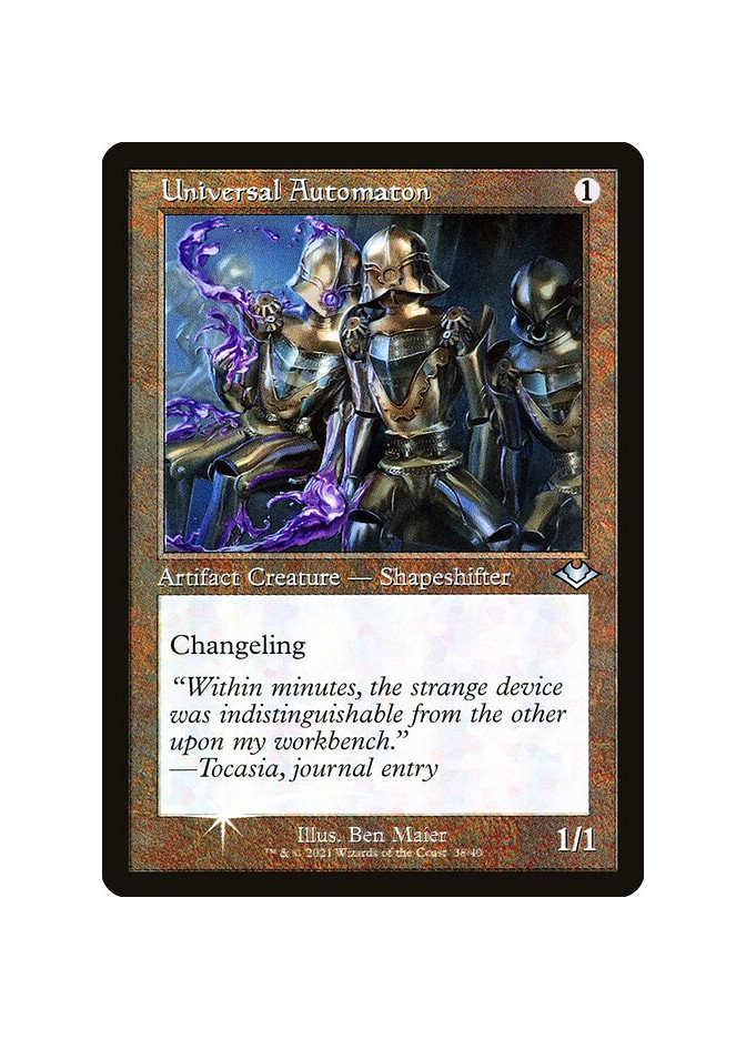 Universal Automaton - Foil