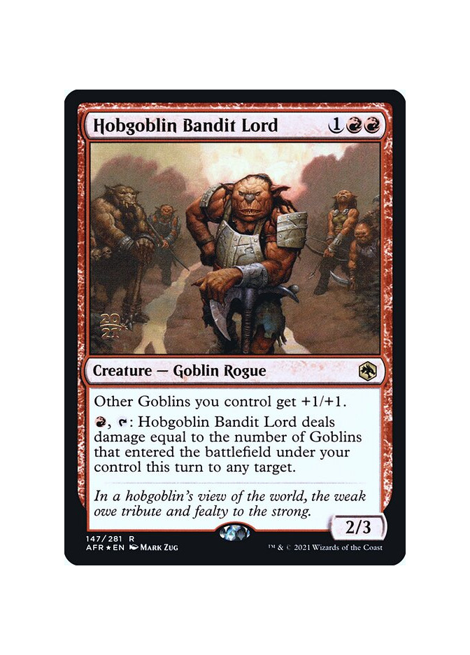 Hobgoblin Bandit Lord - Foil