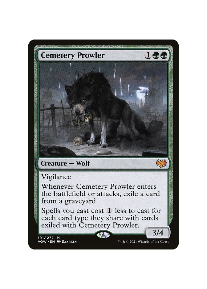 Cemetery Prowler - Foil