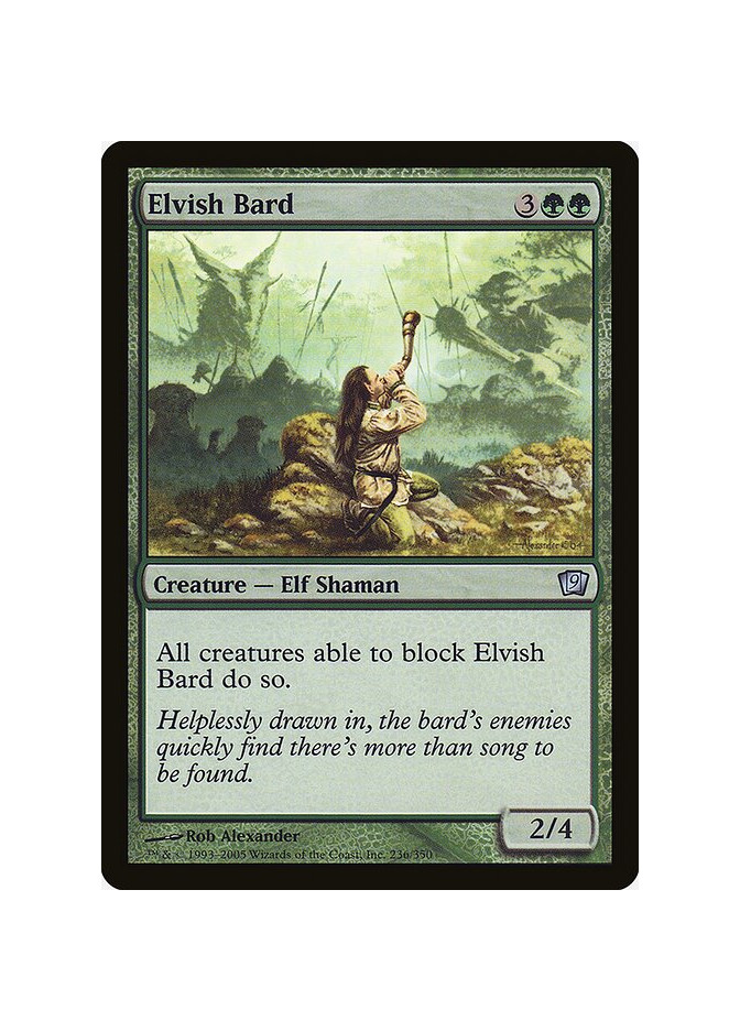 Elvish Bard - Foil
