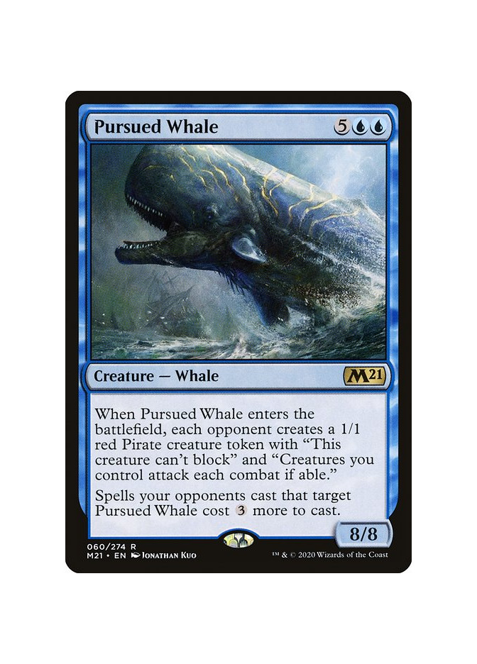 Pursued Whale - Foil