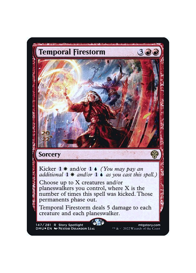 Temporal Firestorm - Foil