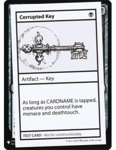 Corrupted Key