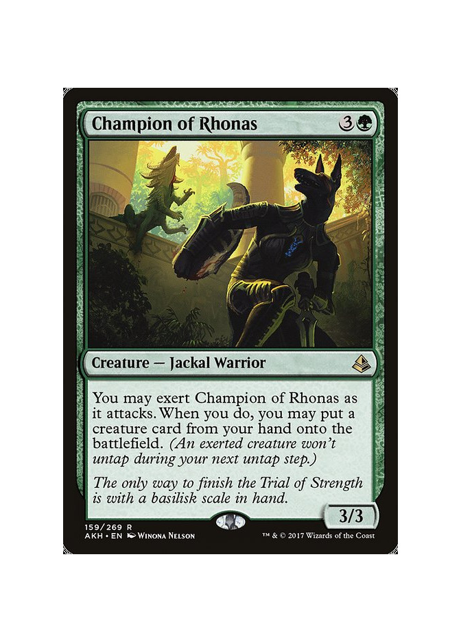 Champion of Rhonas - Foil