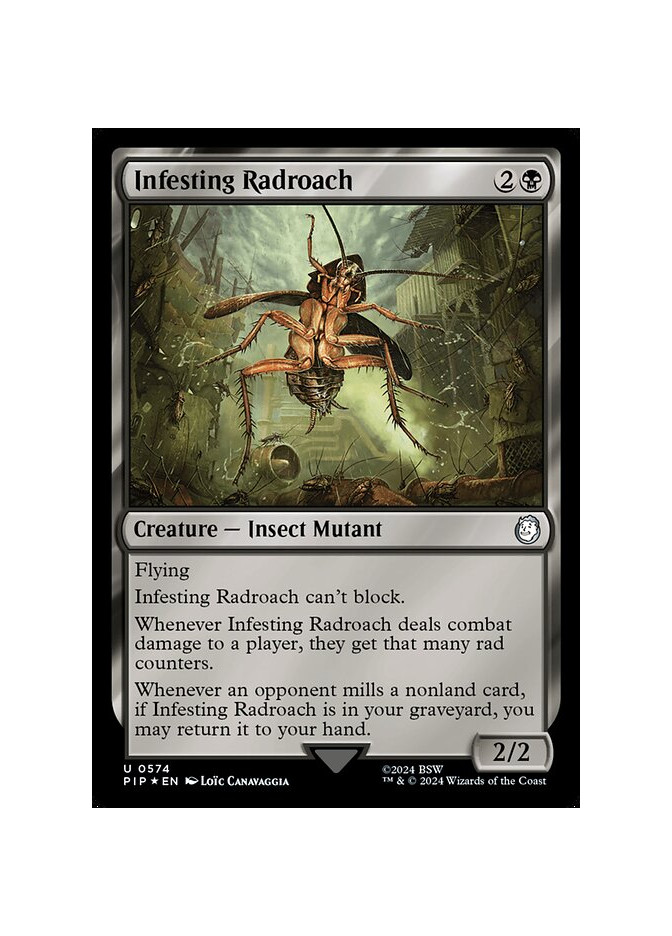 Infesting Radroach - Foil