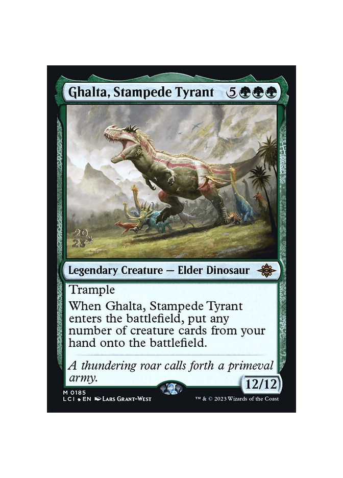 Ghalta, Stampede Tyrant - Foil