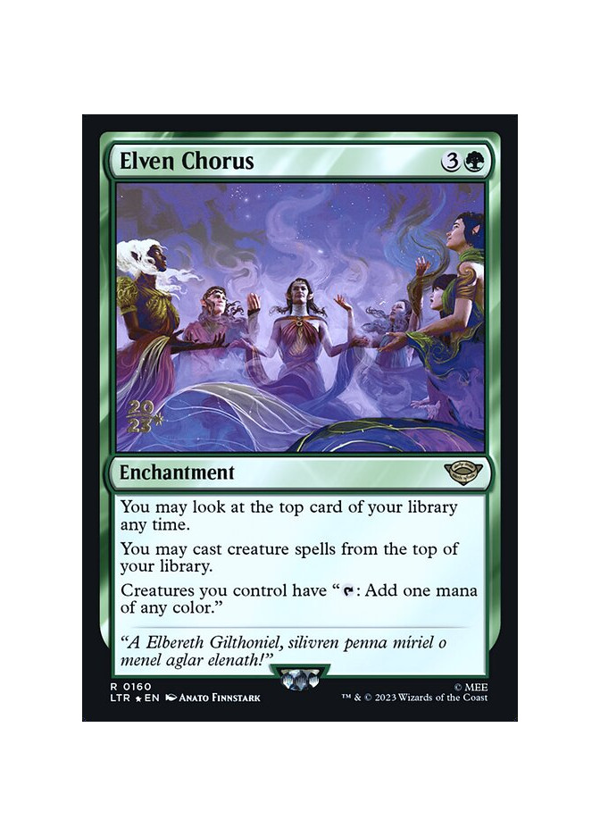 Elven Chorus - Foil