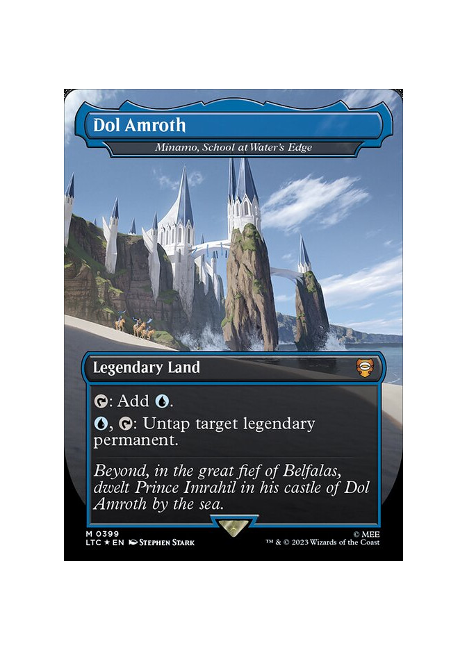 Minamo, School at Water's Edge - Foil