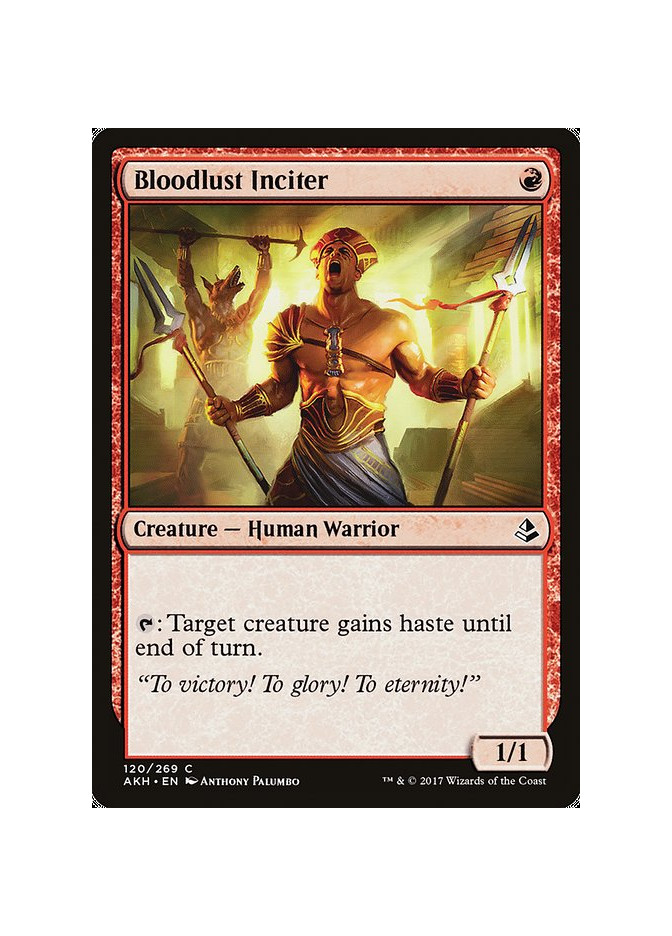 Bloodlust Inciter - Foil