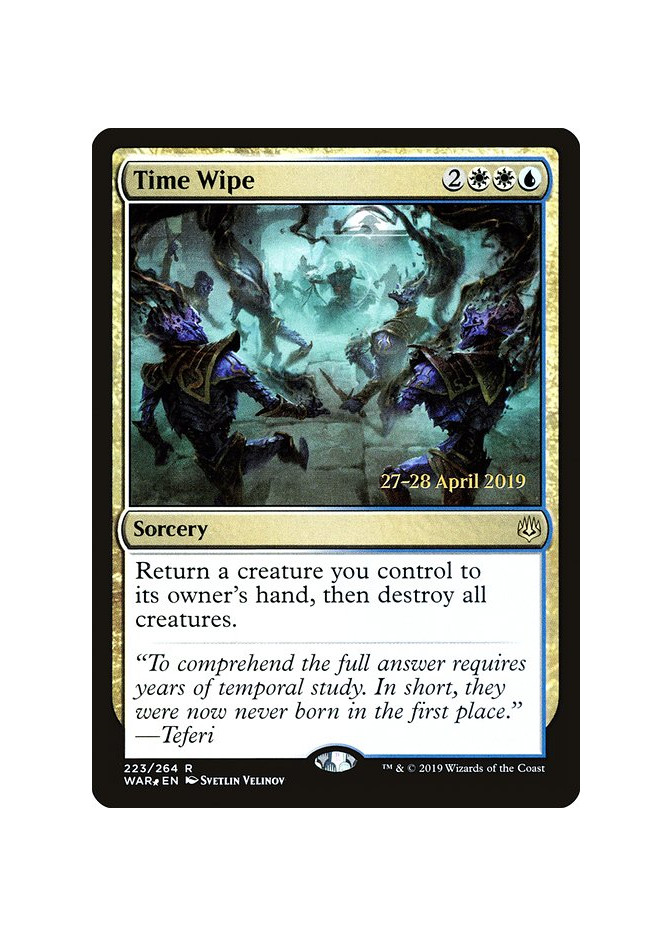 Time Wipe - Foil