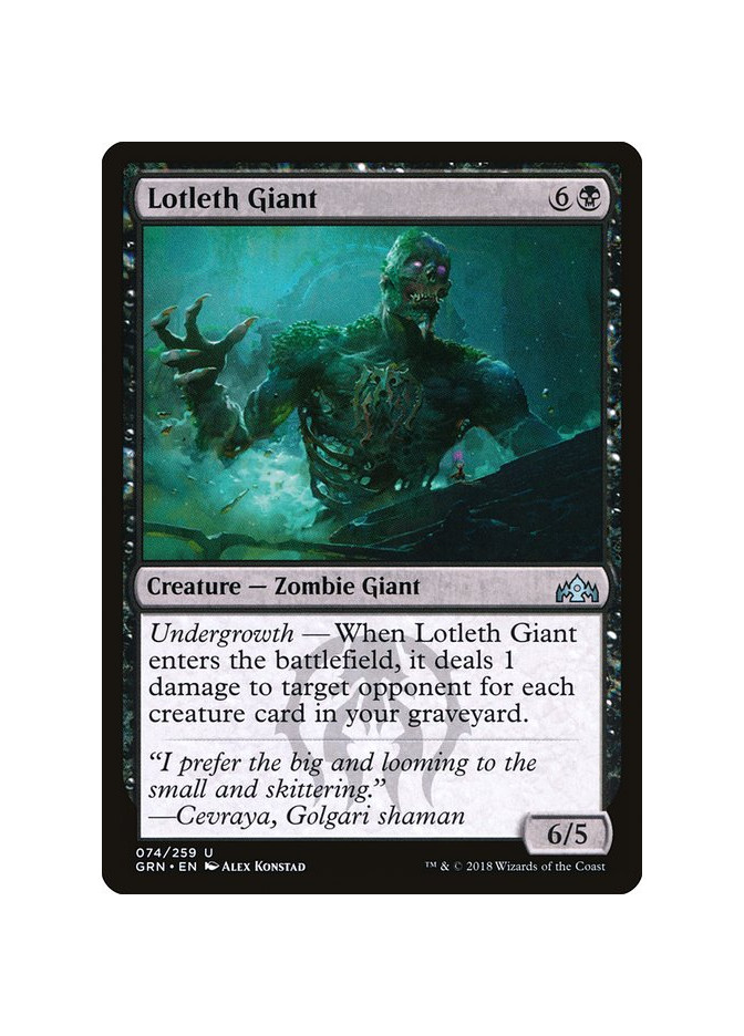 Lotleth Giant - Foil