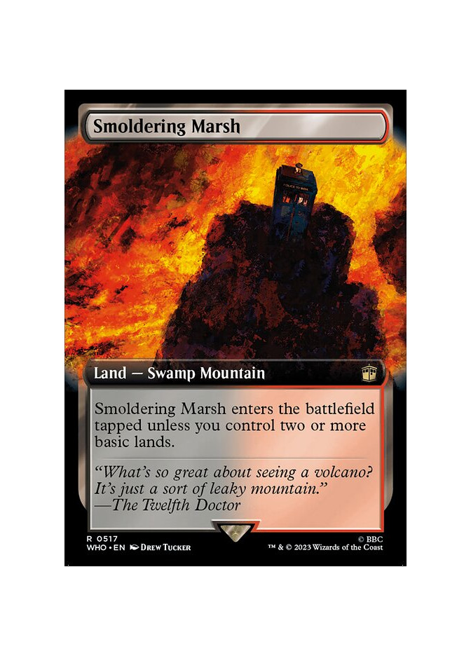 Smoldering Marsh - Foil