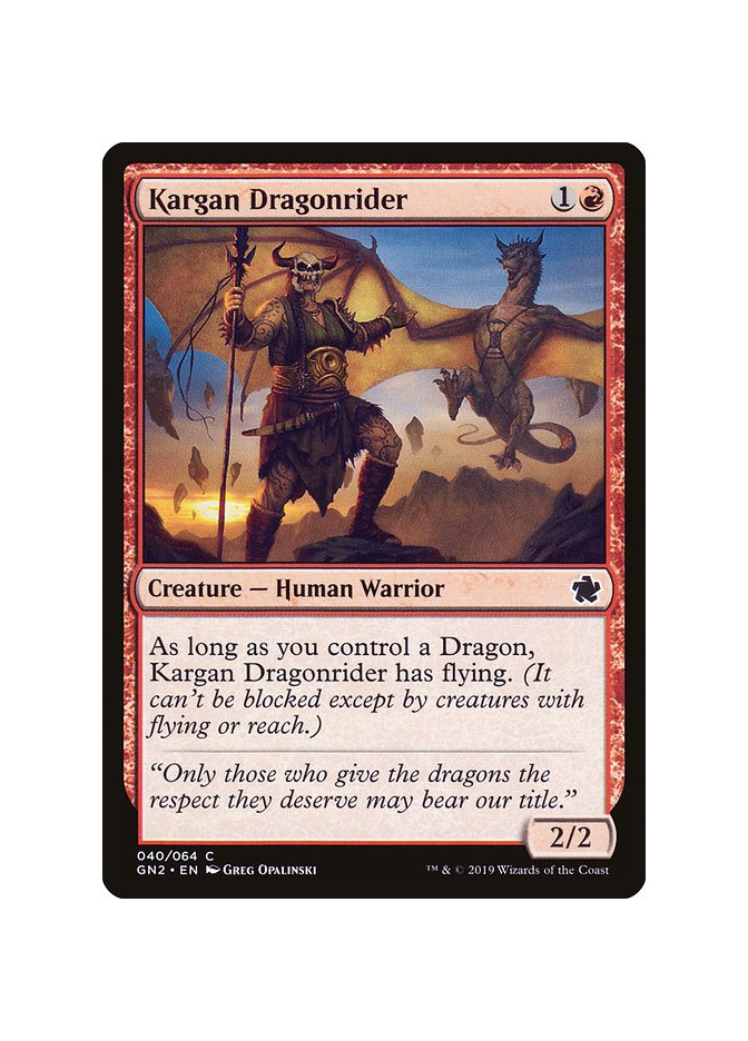 Kargan Dragonrider