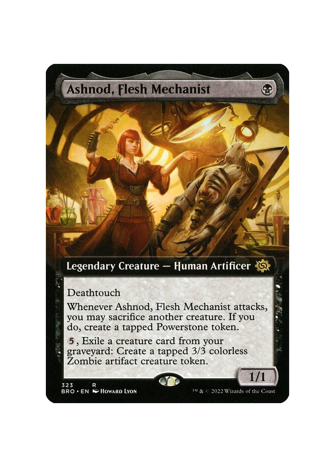 Ashnod, Flesh Mechanist - Foil