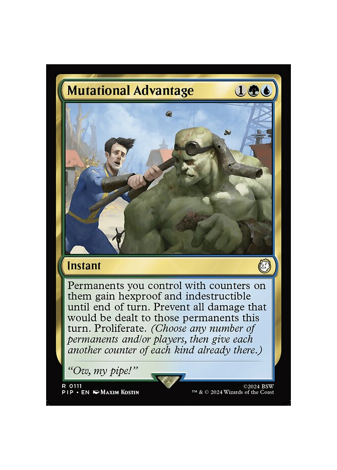 Mutational Advantage - Foil