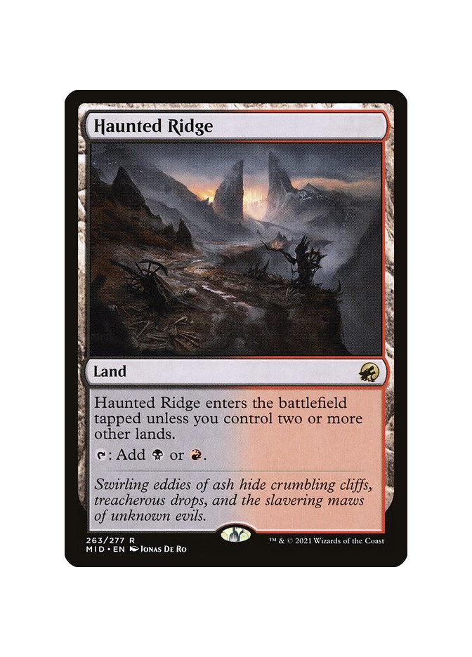 Haunted Ridge - Foil