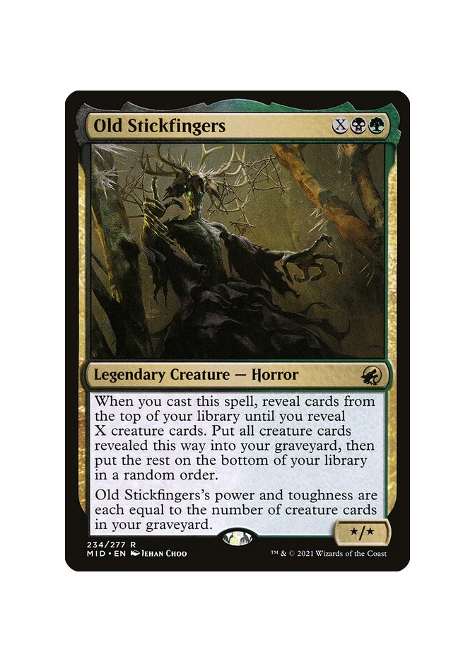 Old Stickfingers - Foil