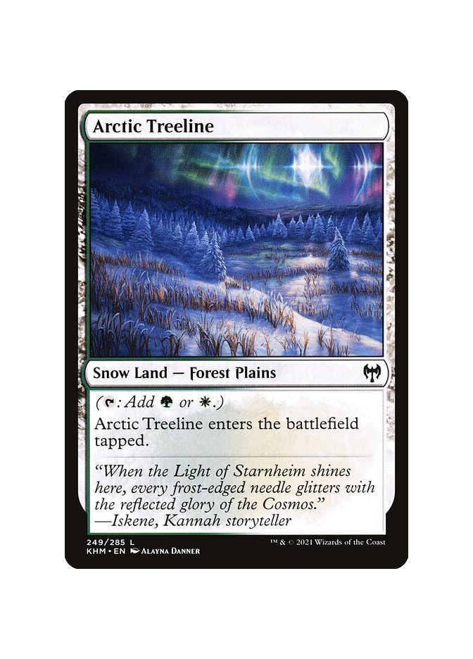 Arctic Treeline - Foil