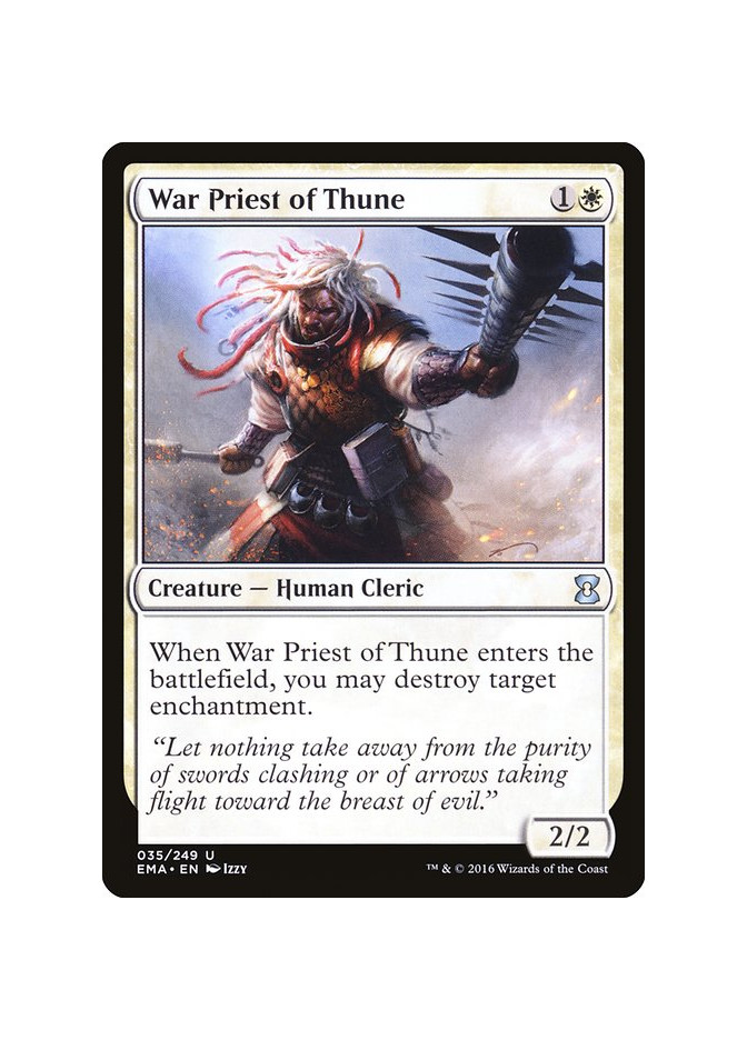 War Priest of Thune - Foil