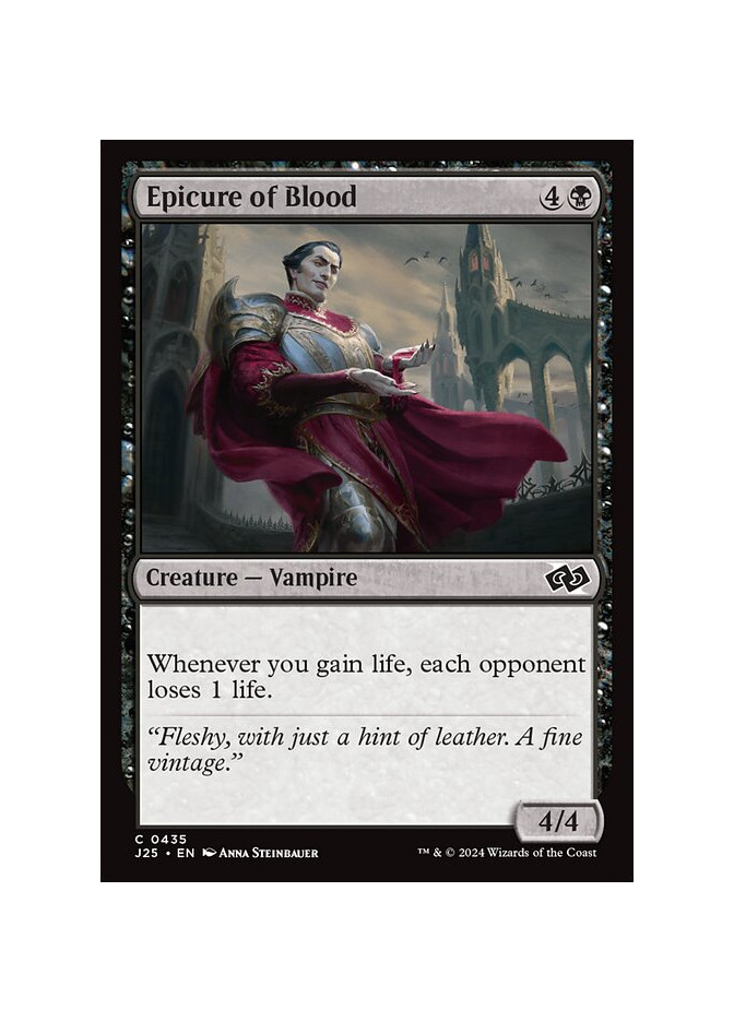 Epicure of Blood