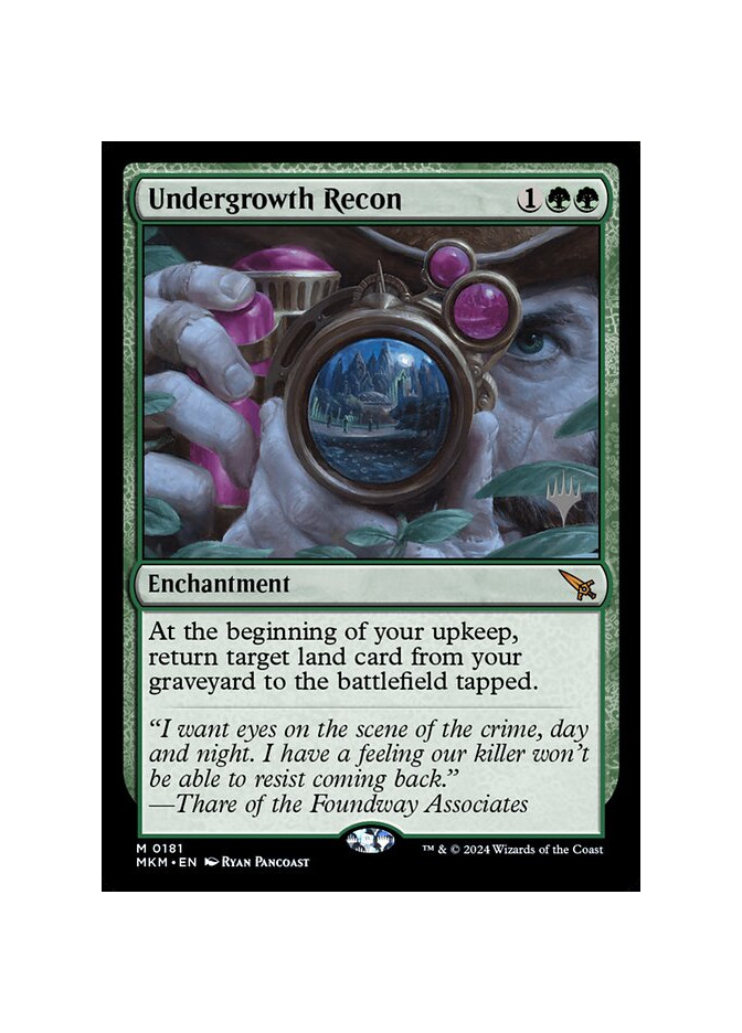 Undergrowth Recon - Foil