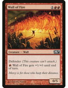Wall of Fire - Foil