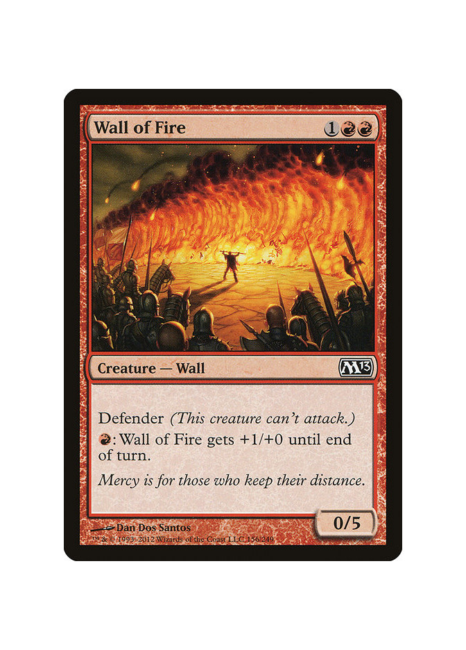 Wall of Fire - Foil