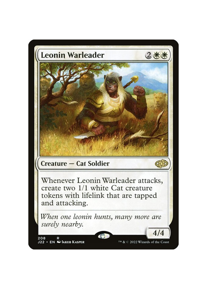 Leonin Warleader