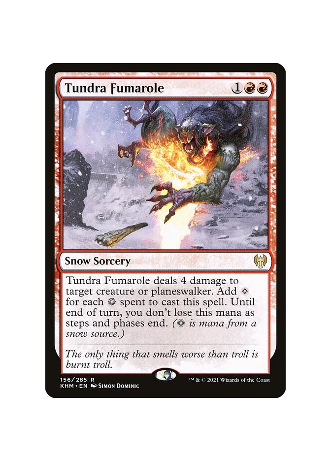 Tundra Fumarole - Foil