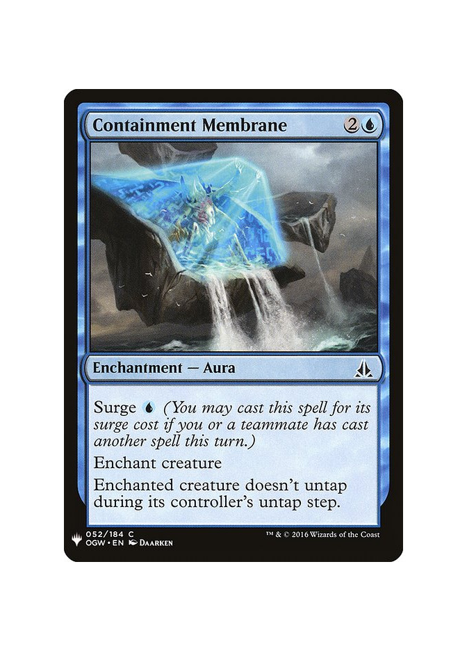 Containment Membrane