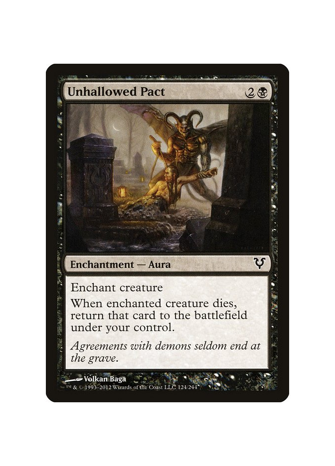 Unhallowed Pact - Foil