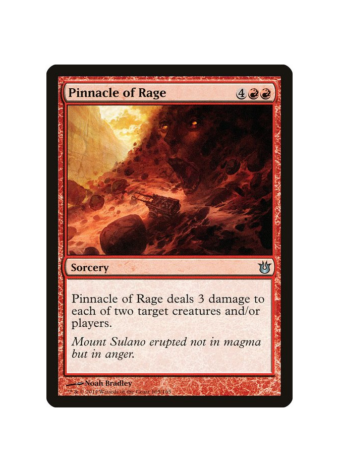 Pinnacle of Rage - Foil