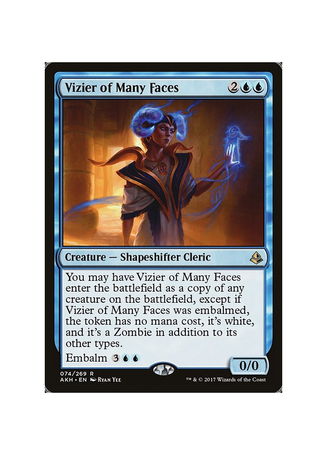 Vizier of Many Faces - Foil