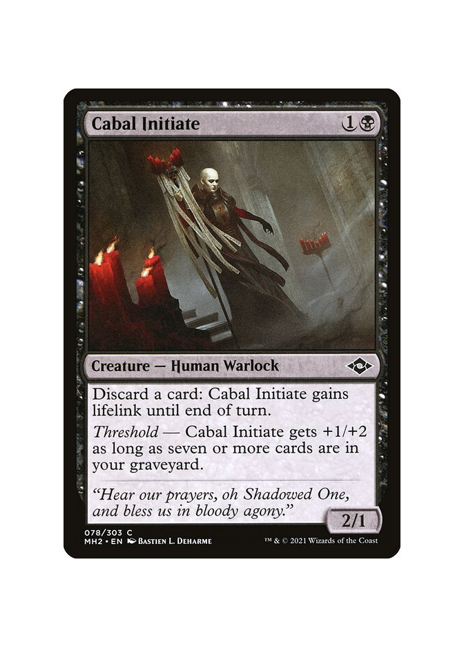 Cabal Initiate - Foil