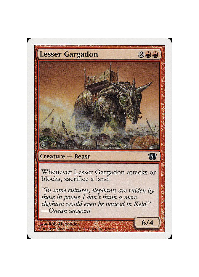 Lesser Gargadon