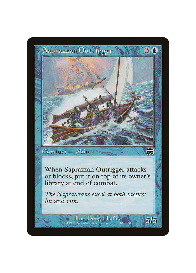 Saprazzan Outrigger - Foil