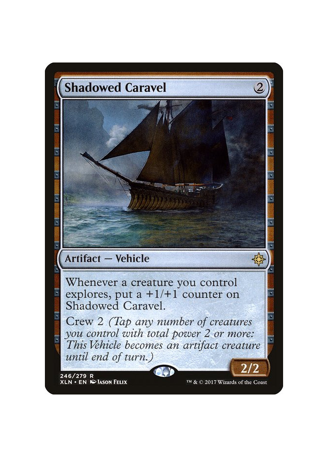Shadowed Caravel - Foil