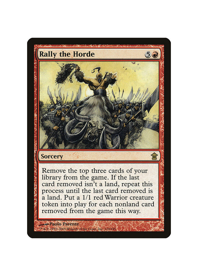 Rally the Horde - Foil