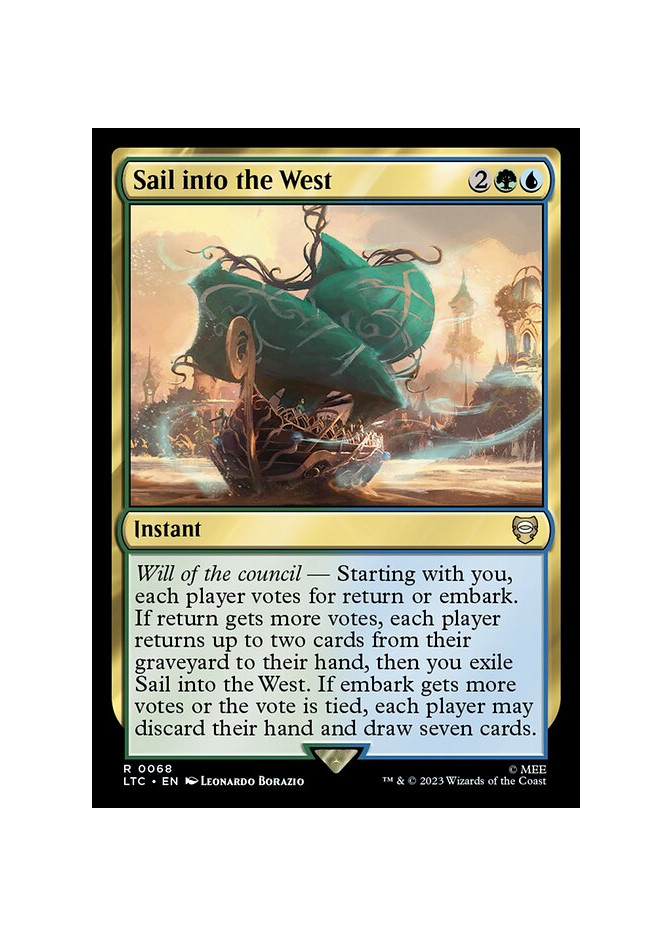 Sail into the West