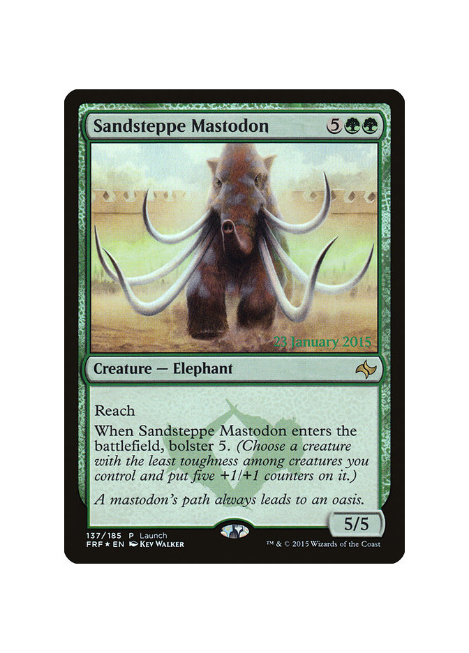 Sandsteppe Mastodon - Foil