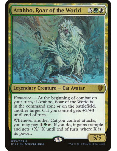 Arahbo, Roar of the World - Foil
